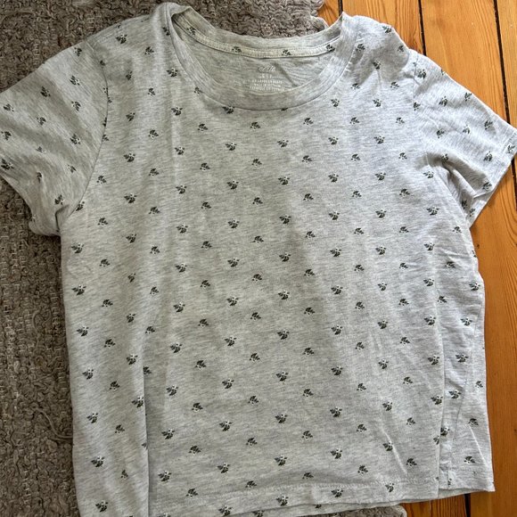 Aerie Floral Babydoll Tee - Picture 1 of 3